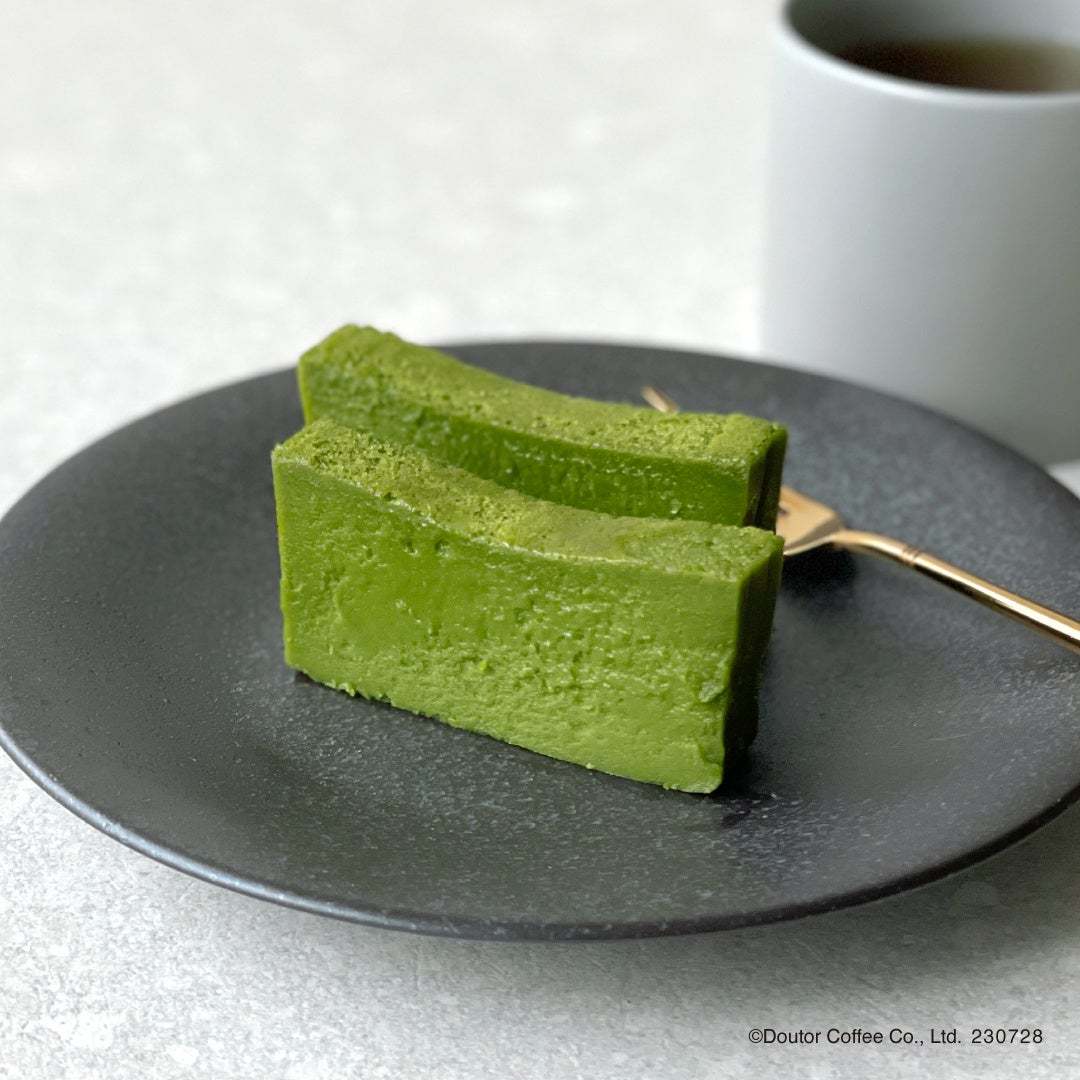 ドトール オンラインショップ限定 堀田勝太郎商店の抹茶を使った抹茶テリーヌ 7月28日(金)より販売開始