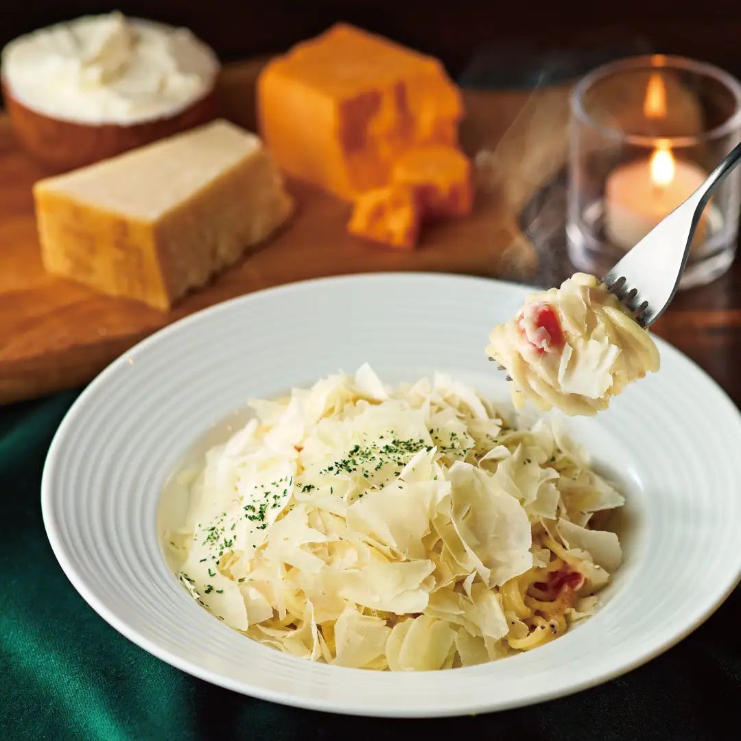 『カフェ・ベローチェ』、イタリア料理界の巨匠・日髙良実シェフ監修贅沢チーズのクリームパスタを10月4日(水)より新発売!