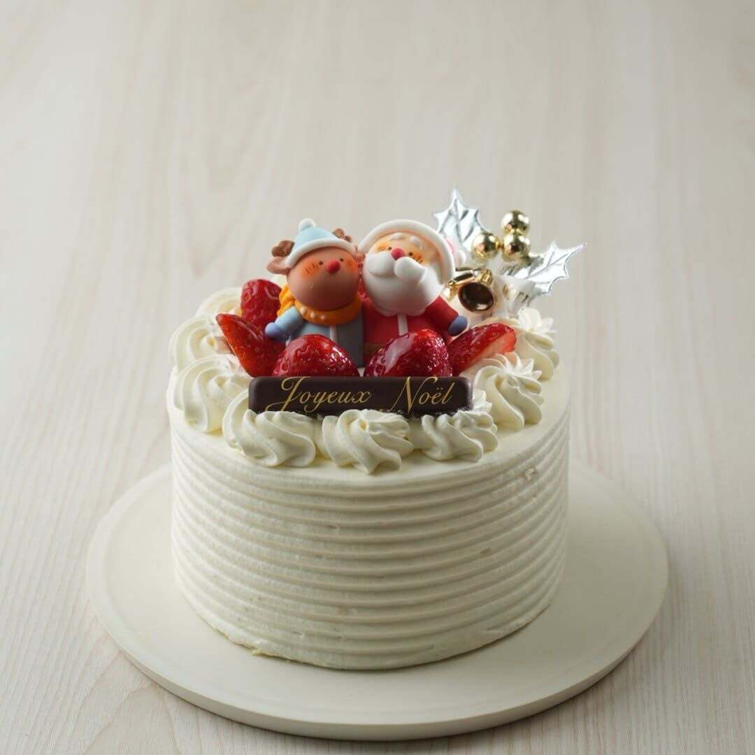【2023年クリスマスケーキ】京はやしや「サンタのクリスマスケーキ」は店頭受け取り当日仕上げ。おうちクリスマスに、ふわふわケーキでとびきりの華やぎを。【月島・勝どき・晴海】【日比谷・銀座】【川崎】