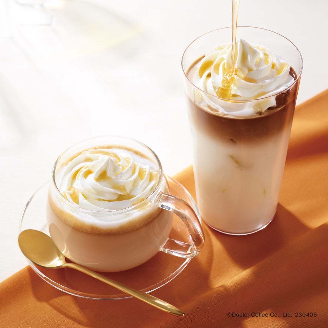 みかんはちみつを使用した新作ドリンク「みかんハニーラテ」 エクセルシオール カフェで4月6日(木)より発売