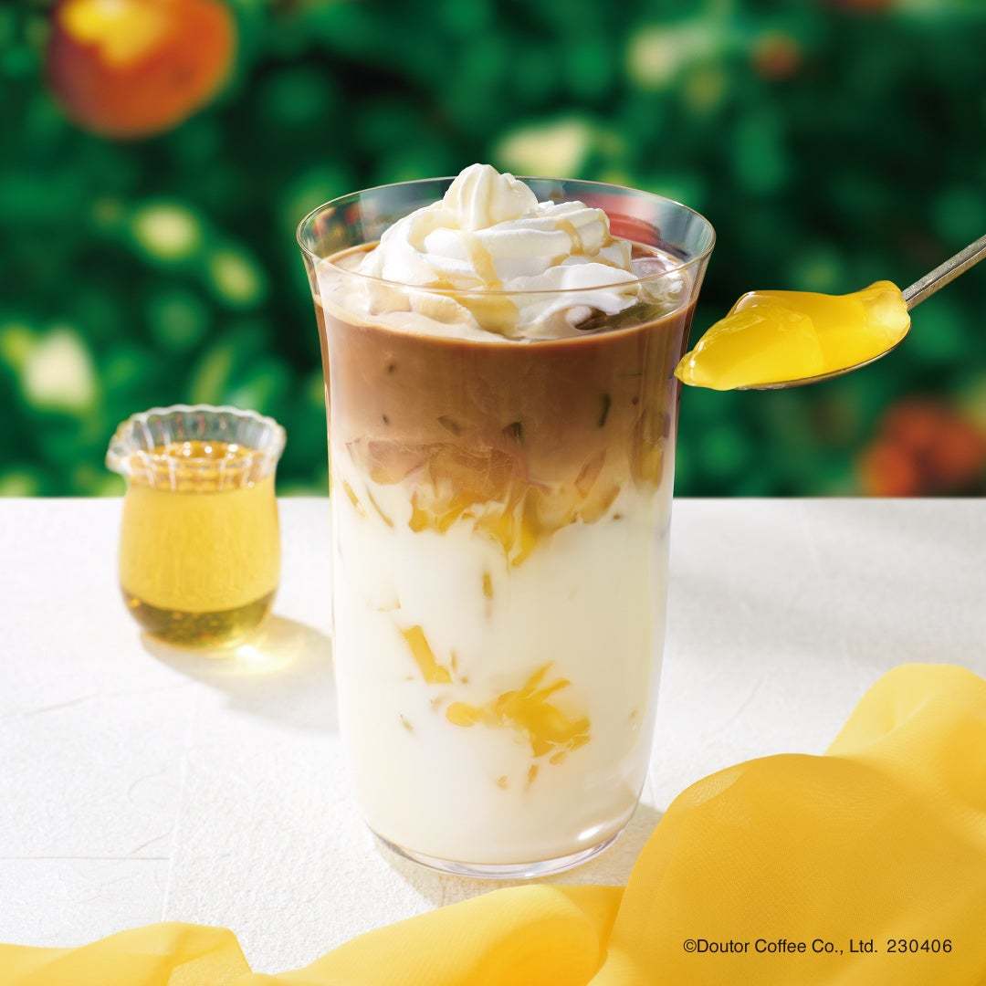 みかんはちみつを使用した新作ドリンク「みかんハニーラテ」 エクセルシオール カフェで4月6日(木)より発売