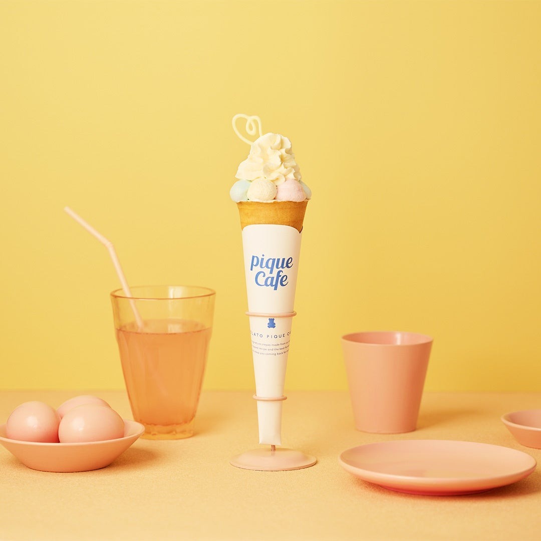 【gelato pique cafe(ジェラート ピケ カフェ)】“Happy Easter to you!”春らしい柔らかなパステルカラーで彩られたイースター限定クレープが登場<3月1日(金)>
