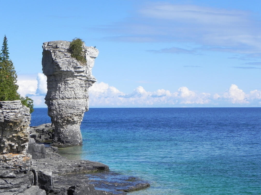 カナダ・ブルース半島の先端でヒューロン湖の美しさを堪能する旅（オンタリオ州）