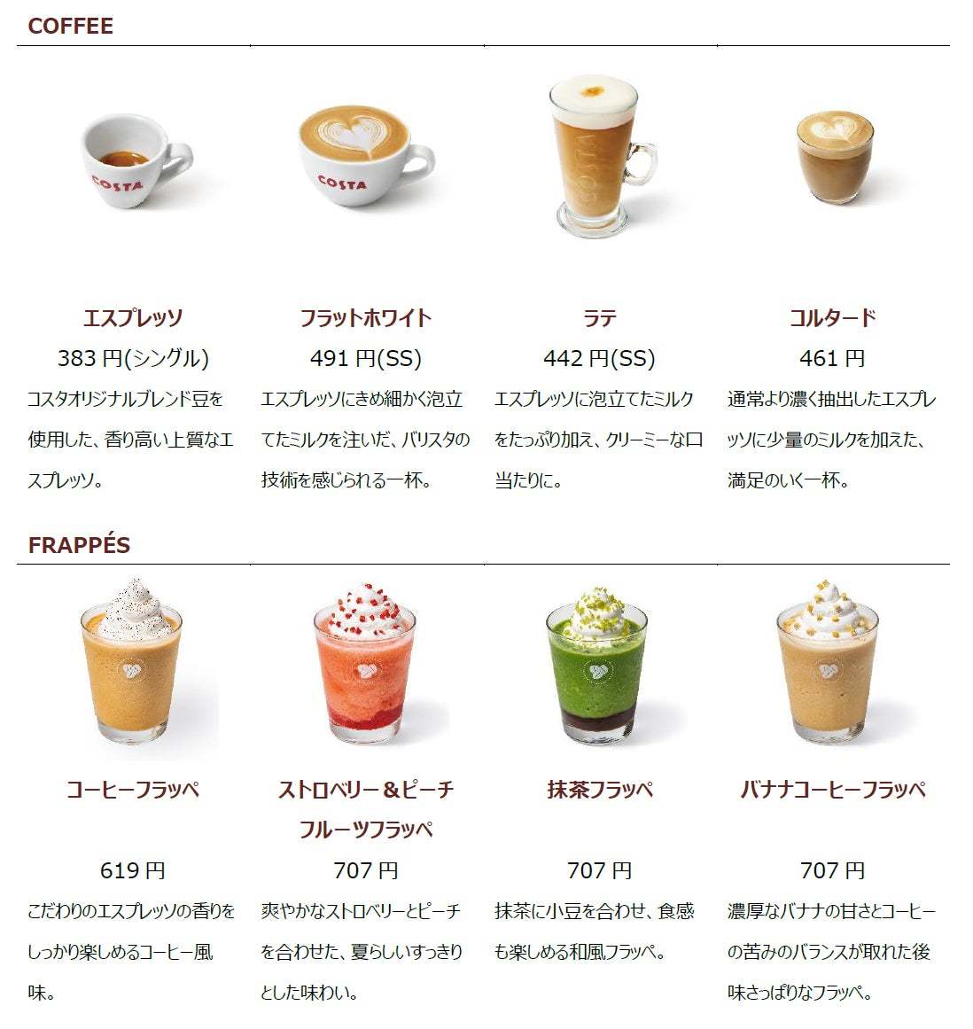 ヨーロッパNo.1カフェブランド「コスタコーヒー」全国展開へ向けた第1号店「コスタコーヒー CIRCLES渋谷店」　8月4日（金）オープン