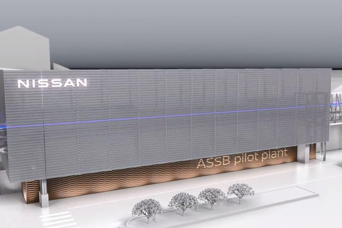 日産　全固体電池用パイロット生産ラインを公開