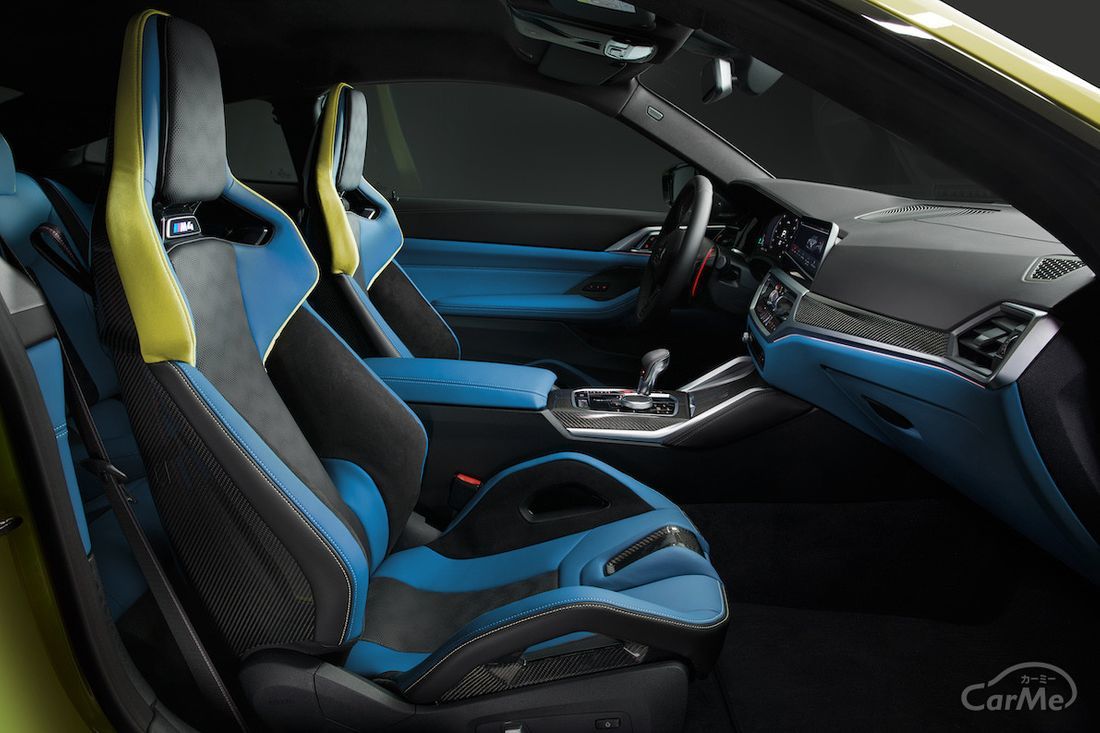 BMW 2代目M4(G82型)は専用シートに必要十分な収納機能で快適なドライビングを保証