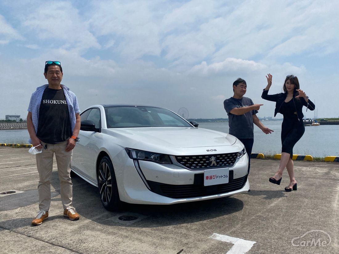 土屋圭市 が PEUGEOT 508 GT HYBRID を 沢すみれ と徹底解説！！