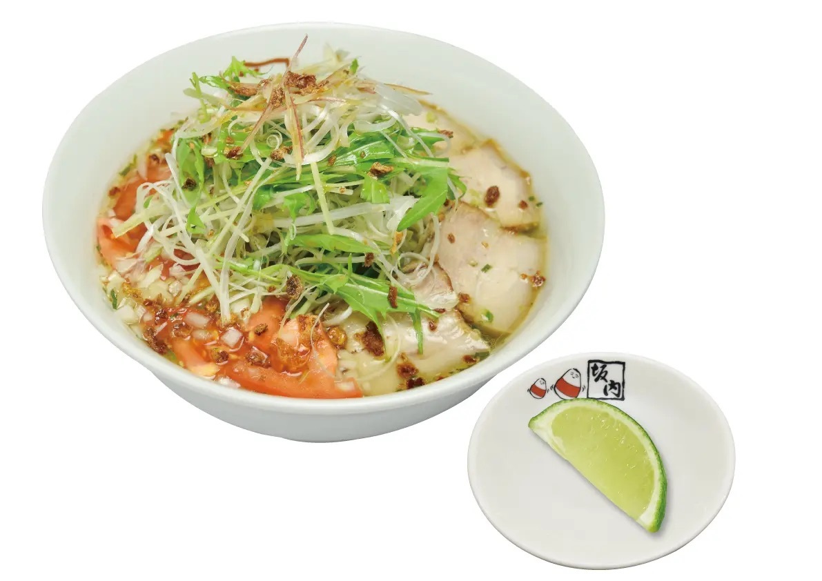 リニューアルしてさらに刺激的な一杯に！喜多方ラーメン坂内 『7種野菜の青唐うま塩ラーメン』2024年6月11日(火) 販売スタート