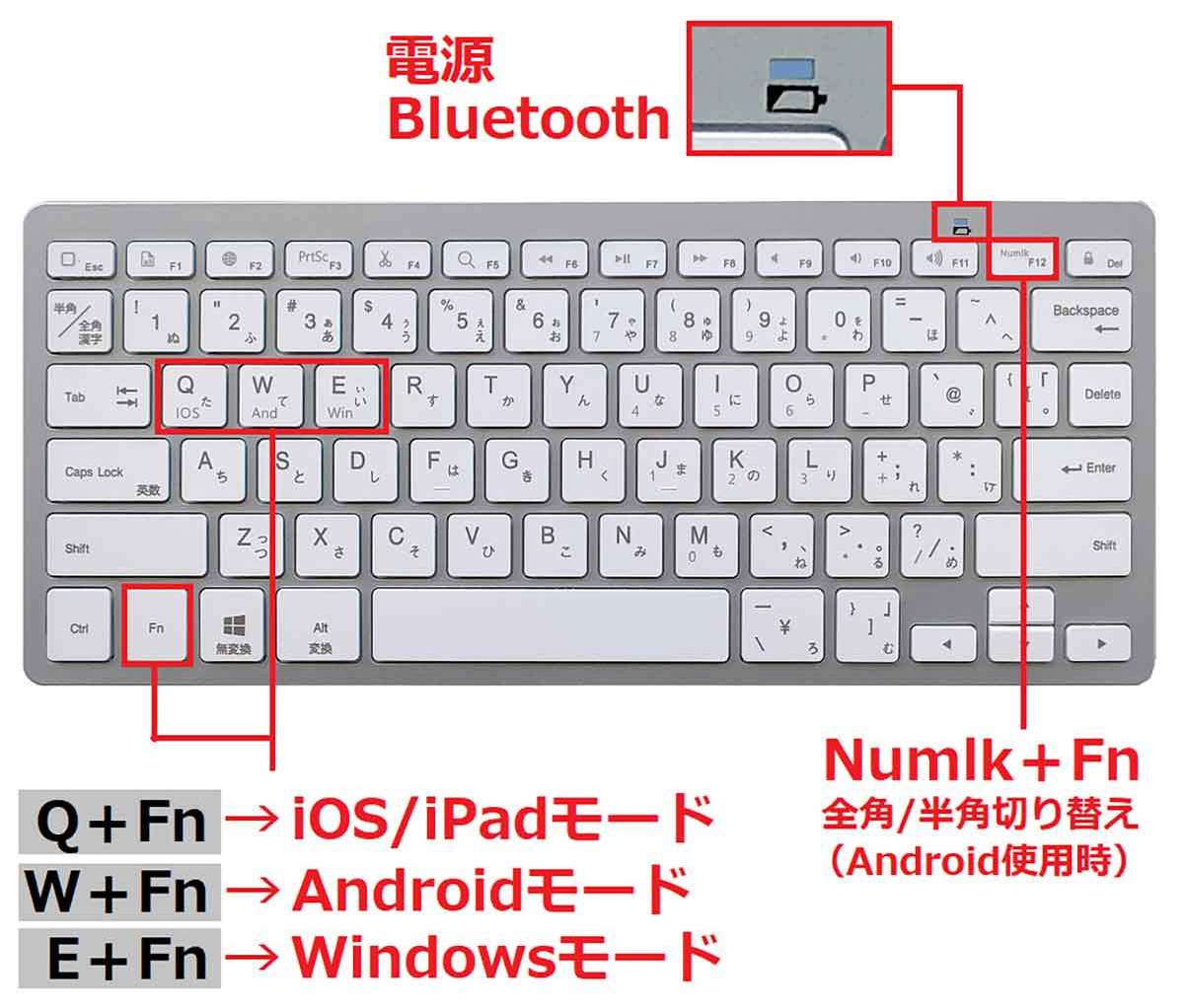 3COINS（スリーコインズ）でMacそっくりの「Bluetoothキーボード」意外といいかも！