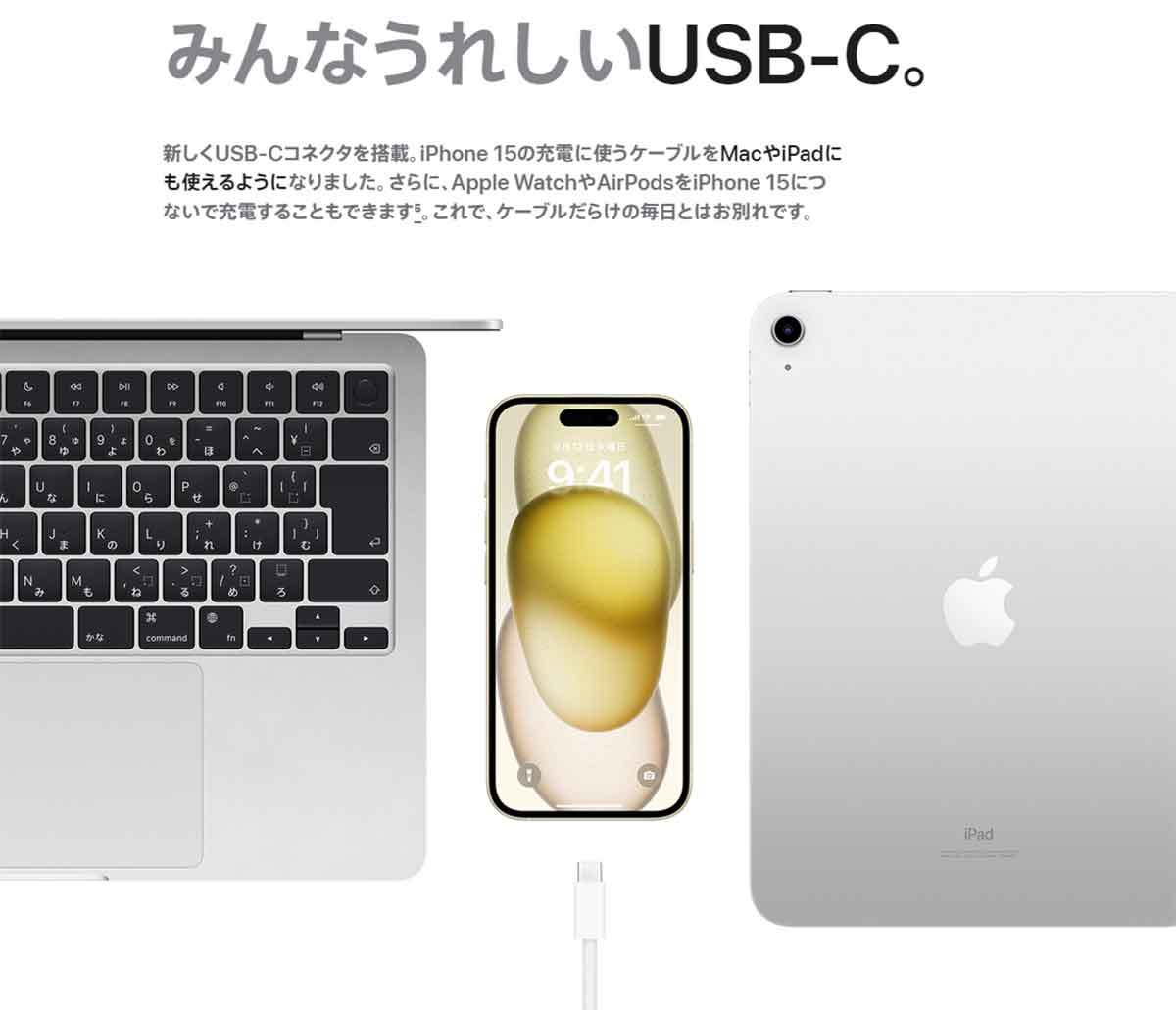 iPhone 15 Pro付属のApple純正USB-Cケーブルがヒド過ぎる – まさかのUSB 2.0仕様！