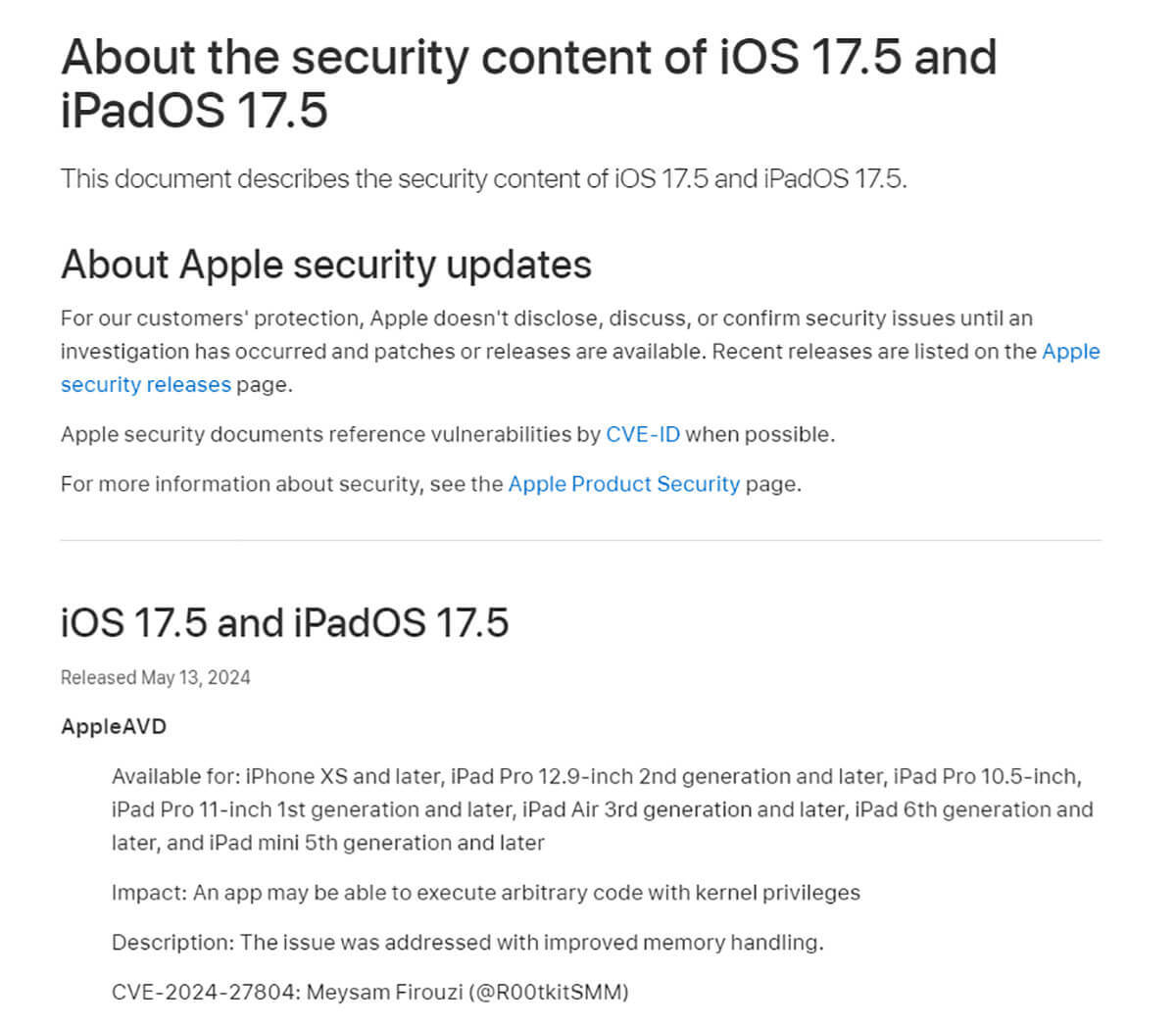 iPhoneの「iOS 17.5」アップデート公開 − 不正なBluetoothトラッカー対策などを追加