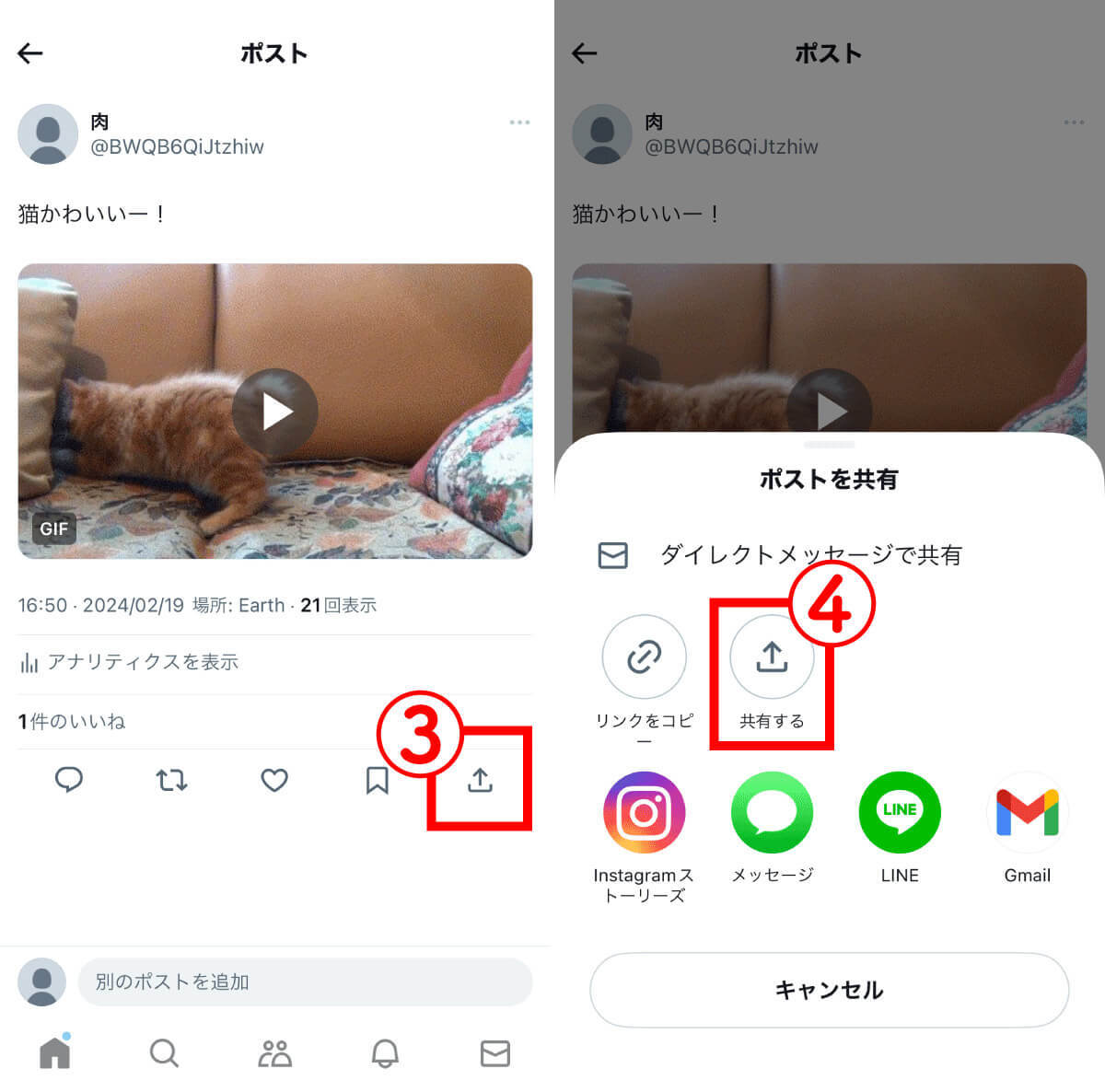 【2024年最新】X/TwitterのGIF動画をダウンロードして保存する方法