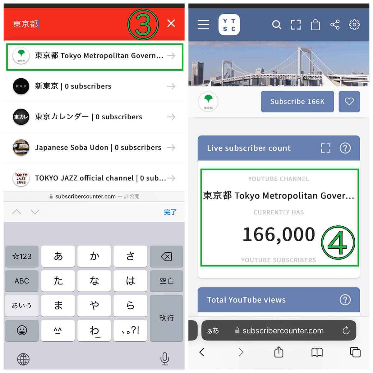 自分/他人のYouTubeチャンネル登録者数の確認方法と「誰が登録したのか」の見方