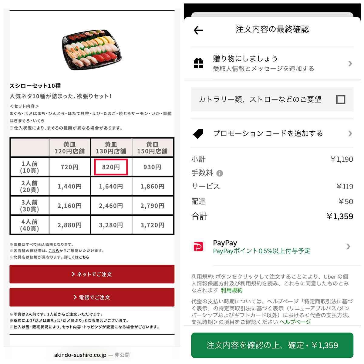 【平均69%割高】ウーバーイーツの値段は高すぎ?商品代以外の料金や人気チェーンの支払額検証