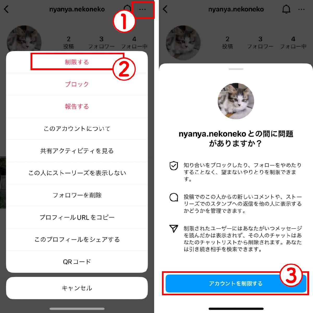 インスタで友だちが「オンライン」か確認する方法と自分のステータスを消す方法