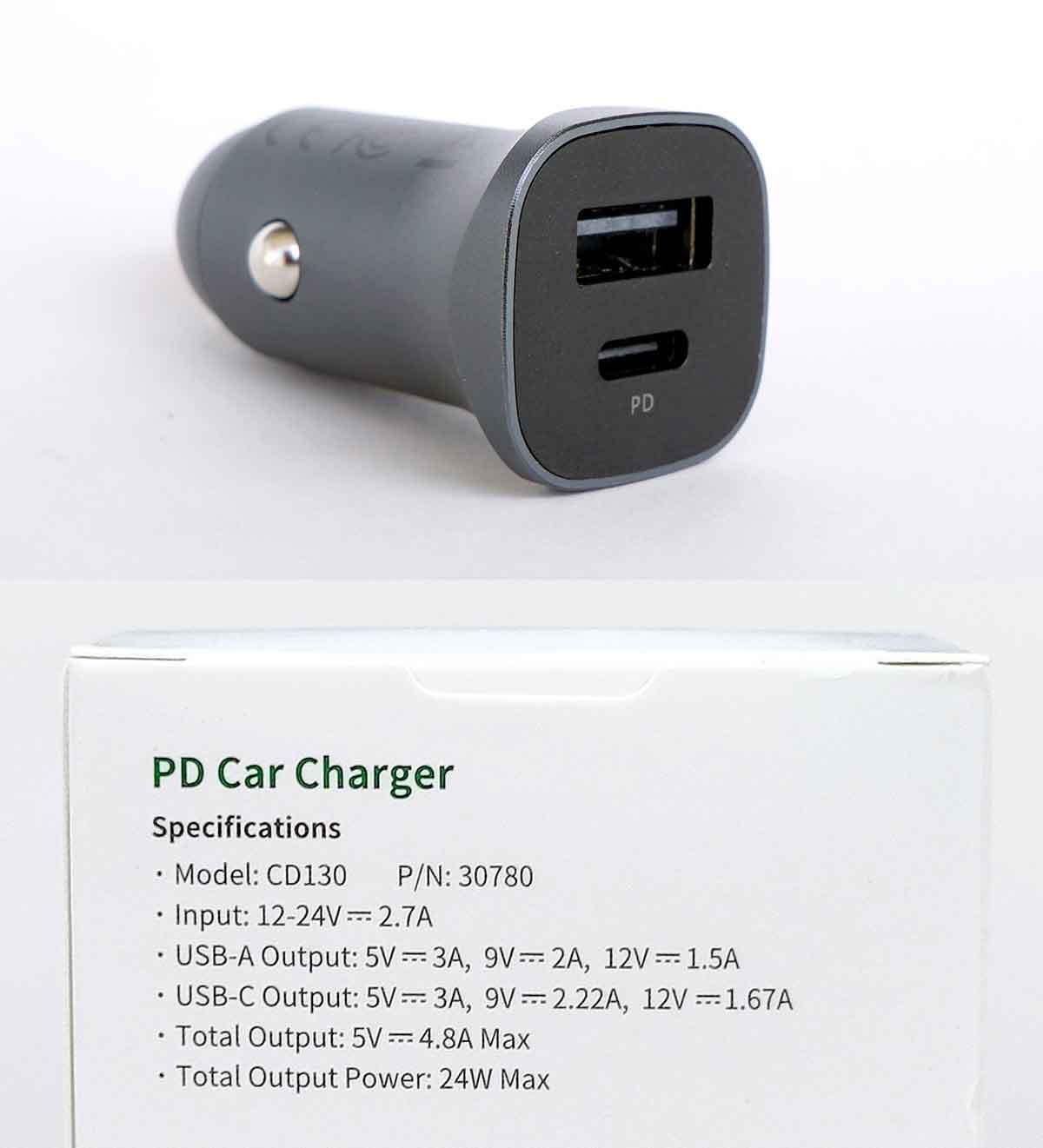 ダイソーの330円「高速充電カーチャージャー」価格差4倍のUGREEN製品と実際に比較 – その結果は!?