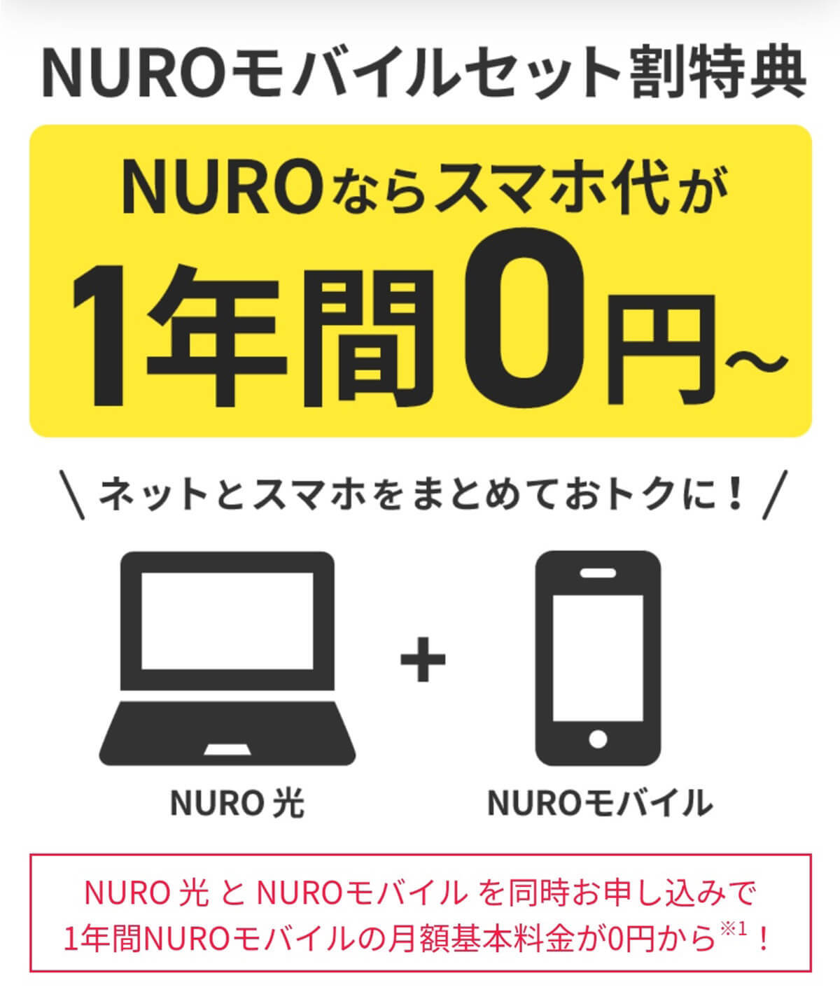 楽天モバイル0円廃止で人気!「nuroモバイル」のメリット&デメリット