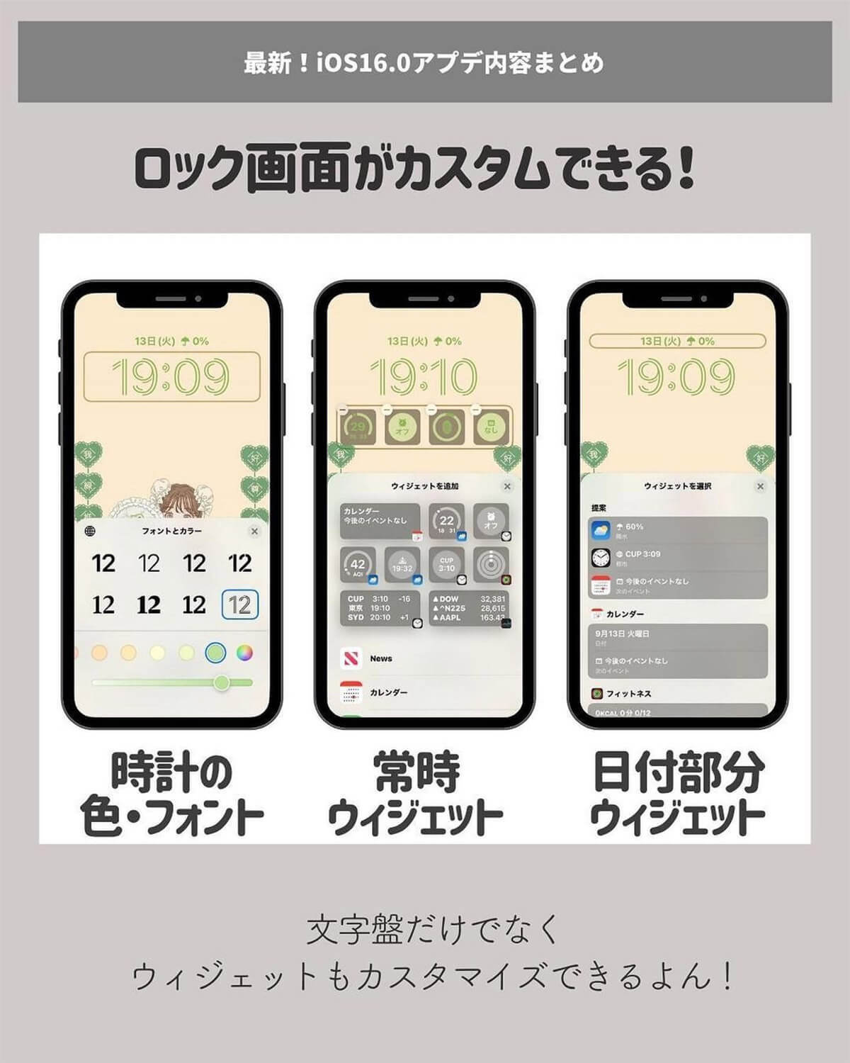 まだまだある「iOS 16」新機能内容まとめ – Face IDが横向き対応など