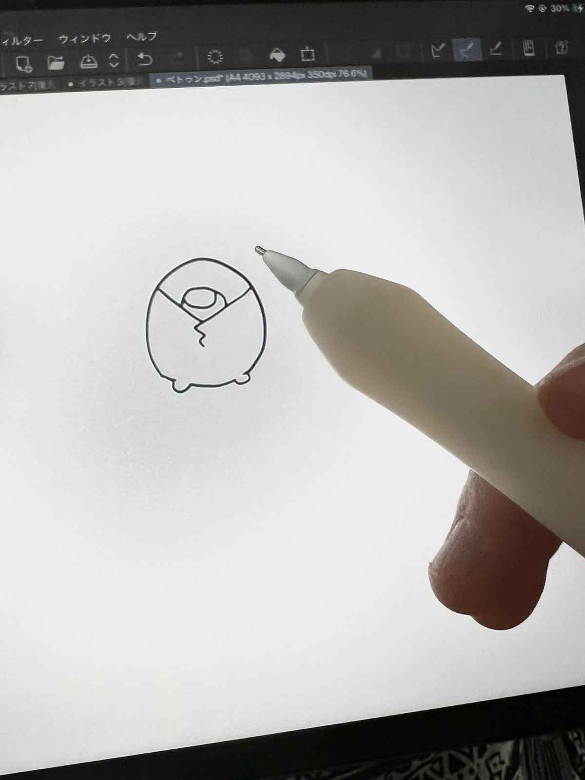 エレコム「Apple Pencil用の交換ペン先（極細）、書き味最高！」と話題