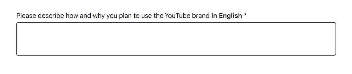 YouTubeのロゴマークをダウンロード/利用するための許可申請方法