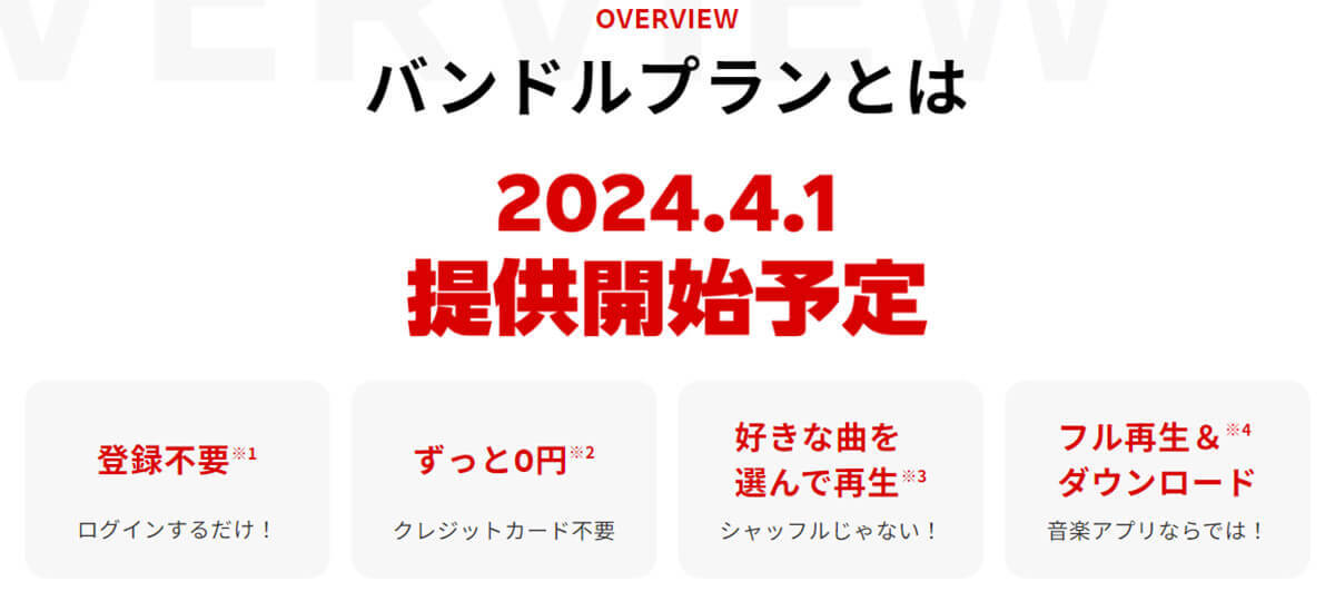 Rakuten Musicが月額0円で5時間フル再生できる「バンドルプラン」を楽天モバイル向けに4/1開始！
