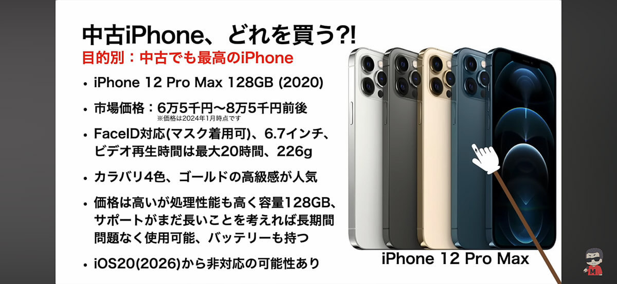 中古iPhone、どれを買う? 低価格/機能/コスパ別オススメiPhoneとは?＜みずおじさん＞