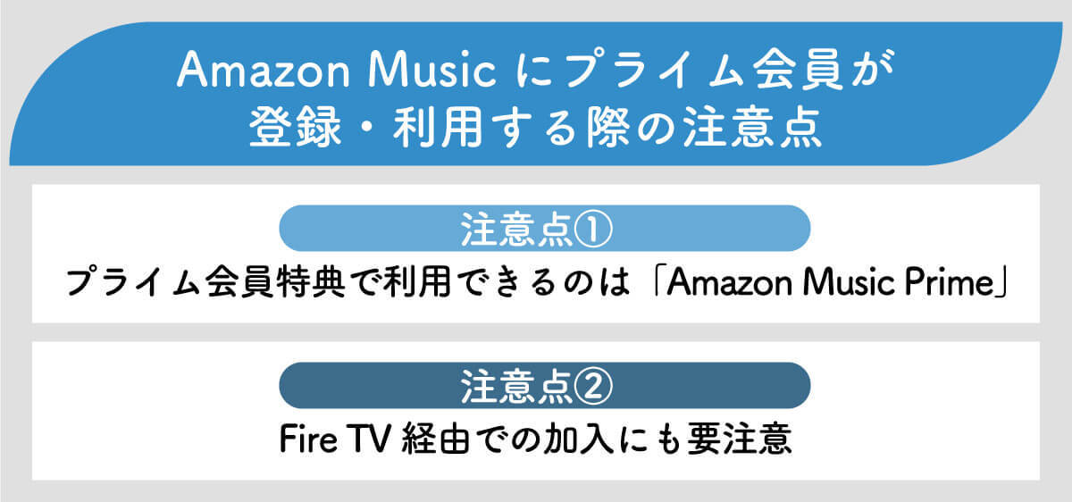 Amazon Musicはプライム会員なのに有料？登録時の注意点や聴ける曲・聴けない曲