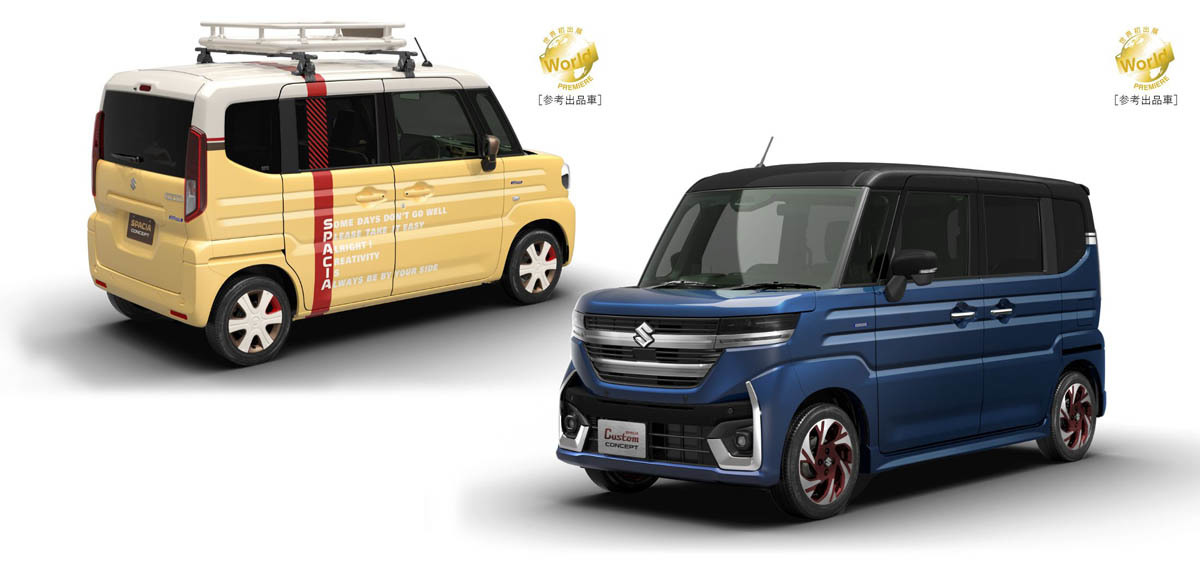 【JMS2023】スズキ ふんだんに直近投入モデルの展示とEVコンセプトを公開
