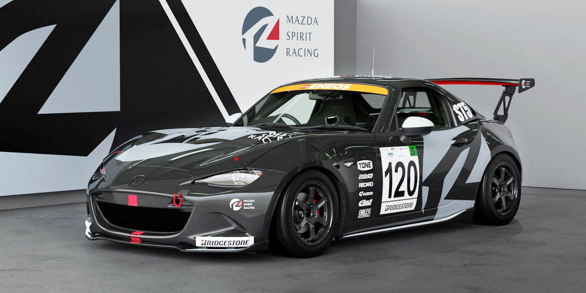 【東京オートサロン2024】マツダ　スーパー耐久マシン展示やキッズ同乗体験などを開催