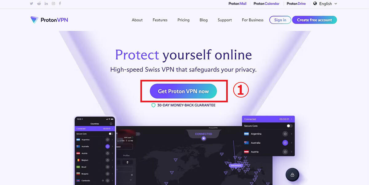 【2023】無料で使える「ProtonVPN」の評判/安全性と実際の使い方をレビュー