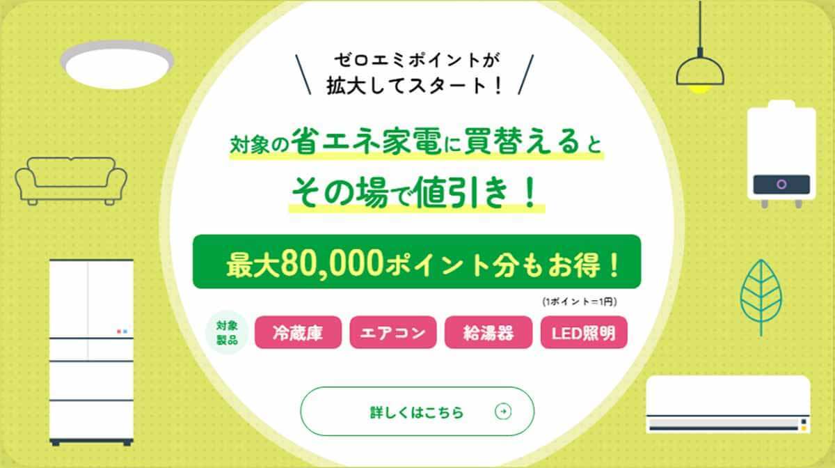 家電買い替えで最大8万円値引きの「東京ゼロエミポイント」、実は最大値引きを狙うのはかなり難しい!?【東京都民限定】