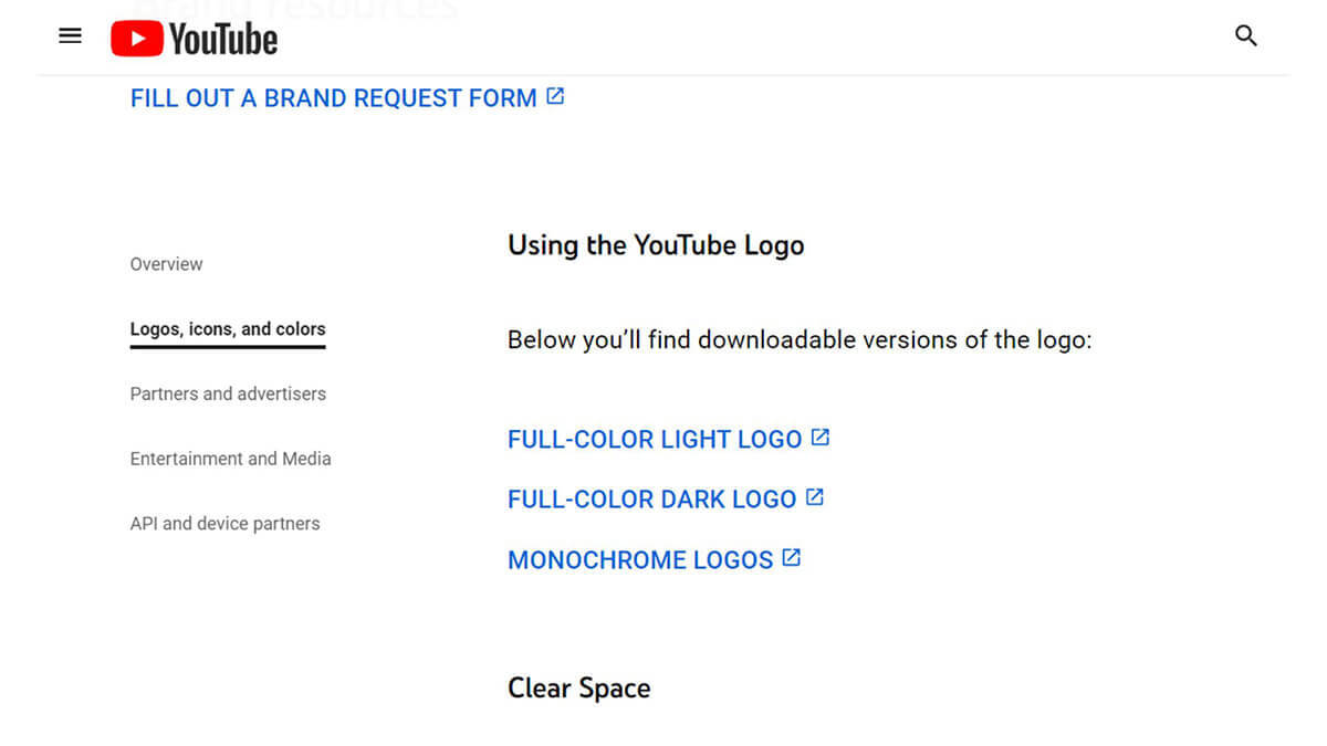 【最新】YouTubeのロゴマークをダウンロード/利用するときの正式な許可申請方法