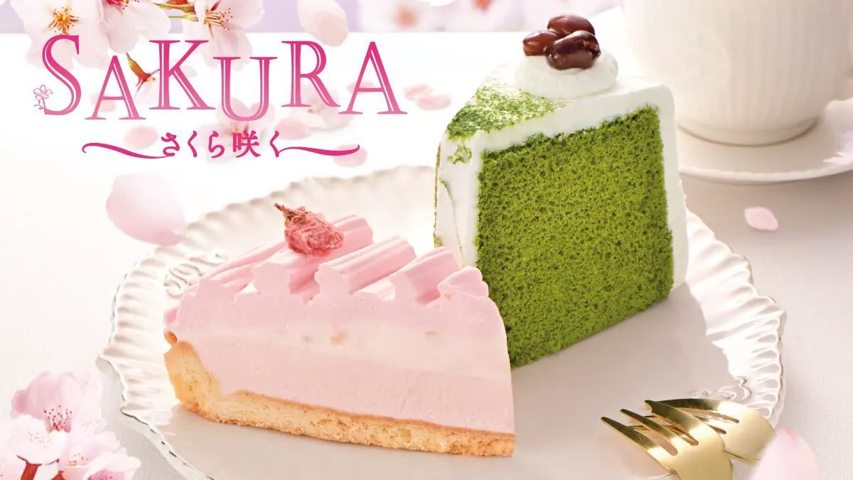 『カフェ・ド・クリエ』、ふんわりさくら香る、春らしさ満開の“さくらと白桃のクリームタルト”が2月15日に登場！