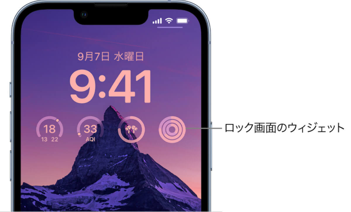 【iOS 16対応】iPhoneのロック画面の壁紙カスタマイズ・アレンジの設定ガイド