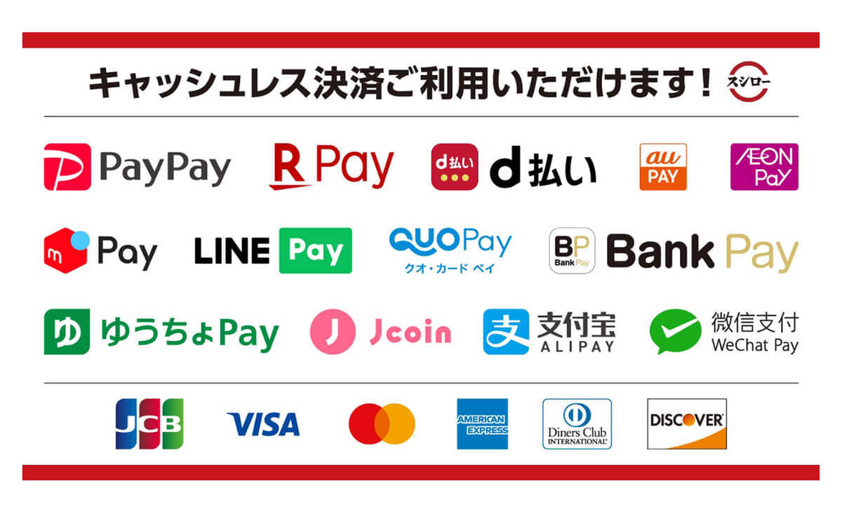 スシローでPayPayは使える？PayPayポイントは貯まる＆支払いに使えるのか解説