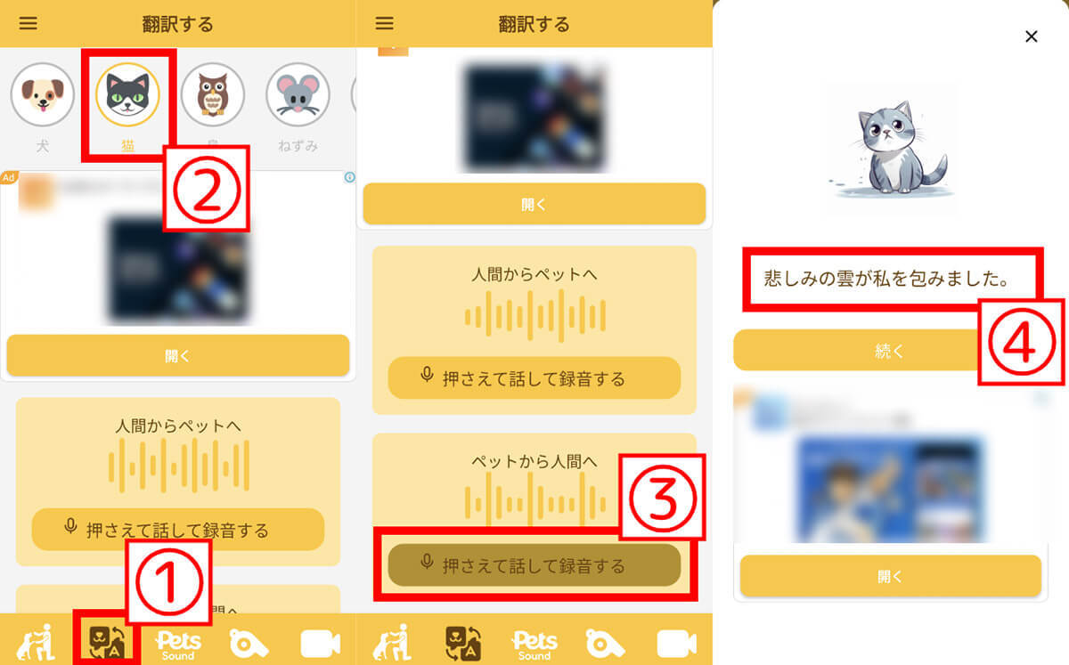 どうにか愛猫と喋りたい！　鳴き声の翻訳アプリを3個使って猫と会話して比較してみた