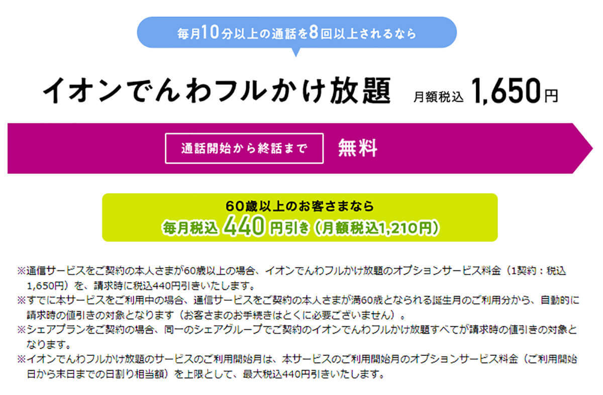 【スマホ】月3GB＋完全かけ放題付で選ぶシニア向け格安SIMはどこが安い？