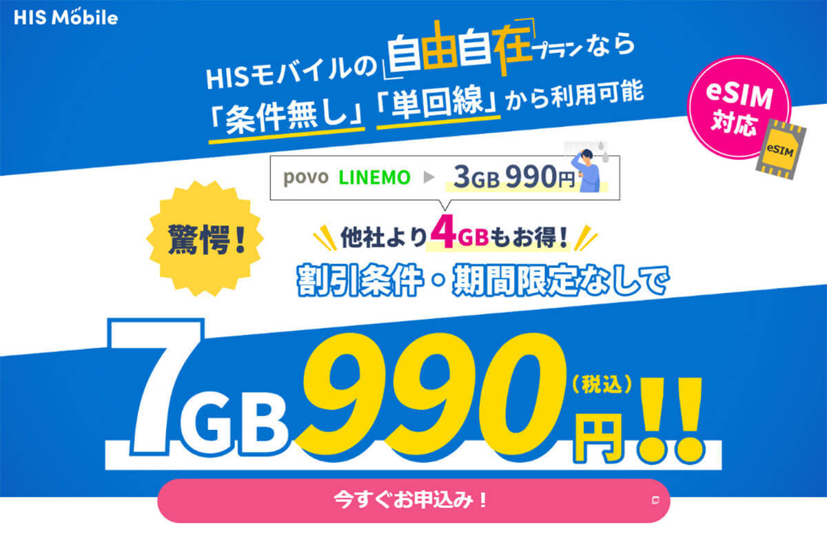 月10GB以下で選ぶ格安SIMランキング【24年6月最新版】