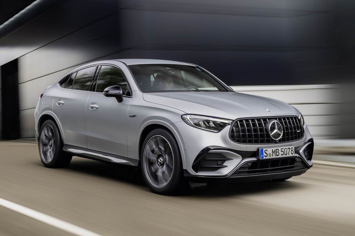 メルセデス・ベンツ GLCにAMGモデルの「メルセデスAMG GLC 63 S E PERFORMANCE クーペ」と「メルセデスAMG GLC 43 4MATIC クーペ」を追加