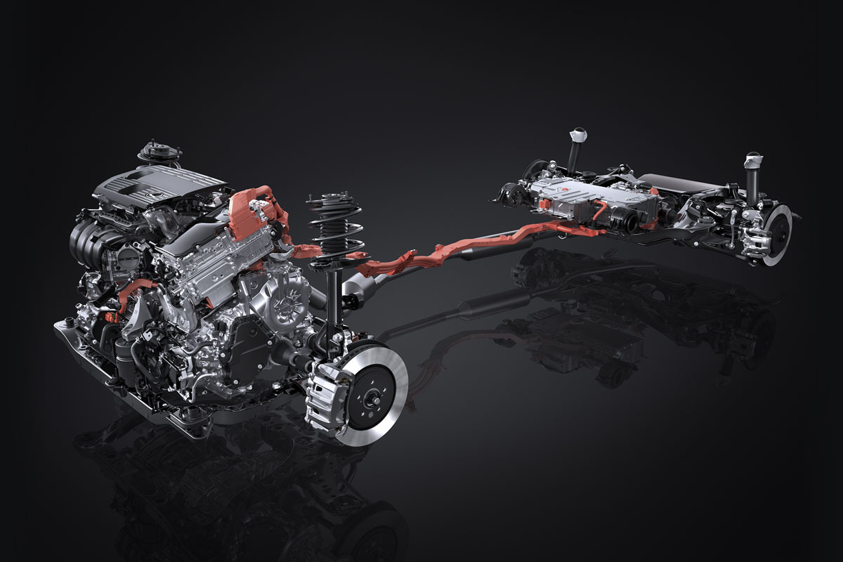 レクサスRXに350hを追加。2.5LのハイブリッドでFFとAWDを設定