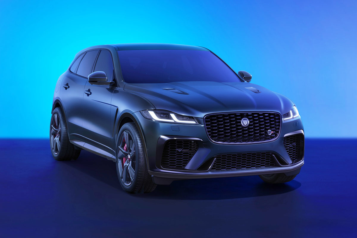 ジャガーF-PACEに日本独自設定の特別仕様車「F-PACE SVR CURATED FOR JAPAN」限定25台を発売