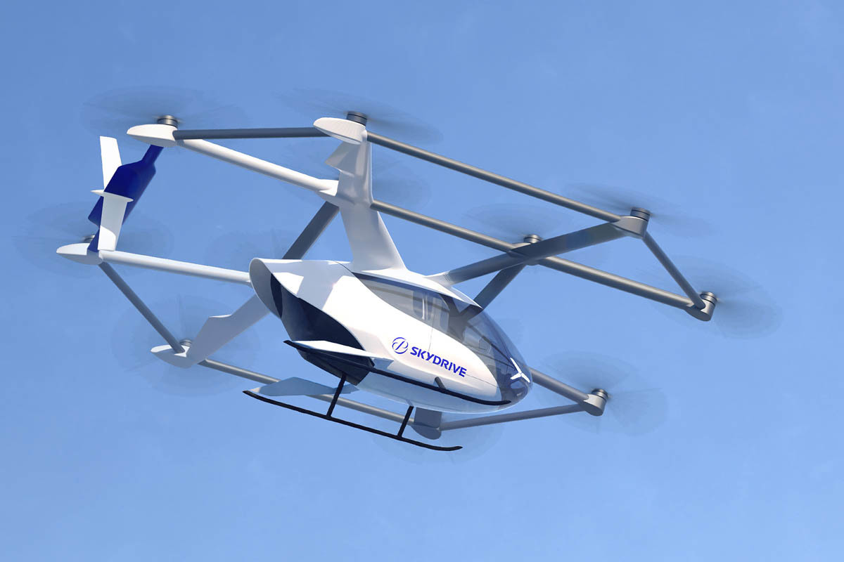 スズキ スズキの工場で空飛ぶクルマの製造を開始