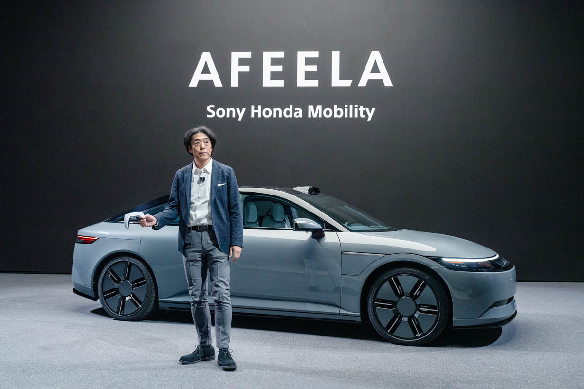 【CES2024】ソニーホンダ　進化したアフィーラのポイントを公開　2026年北米からの市販を目指す