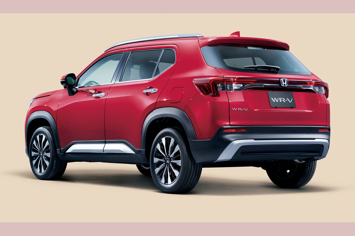 ホンダ 運転支援システム「ホンダ・センシング」を全タイプに標準装備したBセグメントのコンパクトSUV「WR-V」の価格を発表