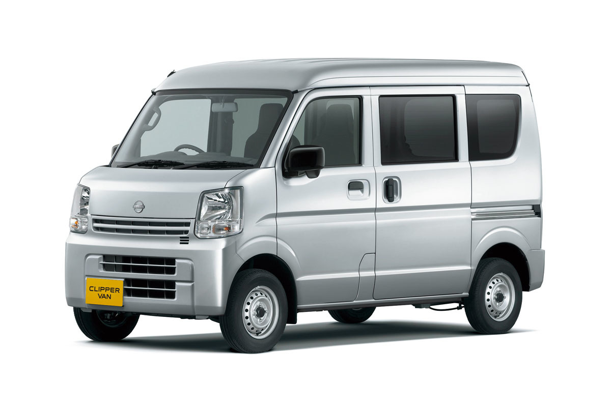 日産　NV100クリッパーがクリッパーバンに車名変更し、一部仕様変更を行なって発売