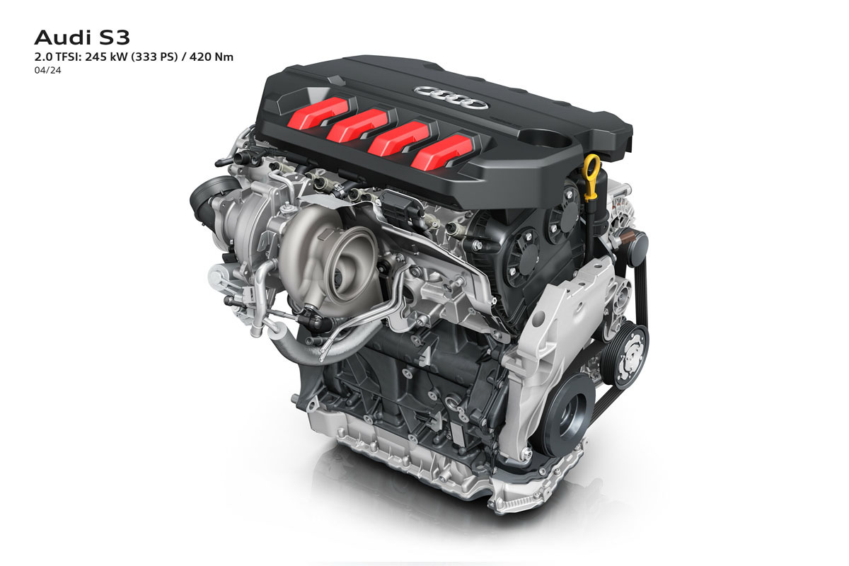 アウディ　スタイリングとスポーティネスに磨きをかけた新型S3を発表