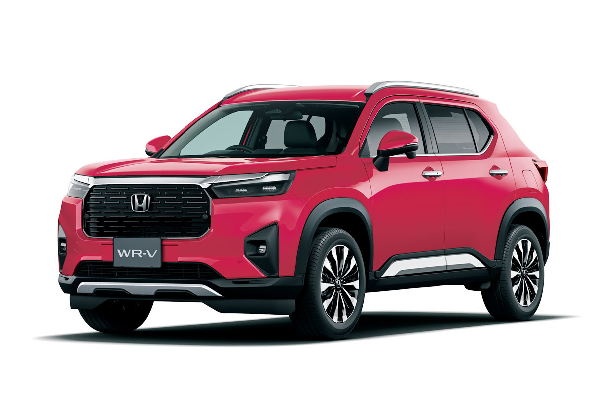 ホンダ 運転支援システム「ホンダ・センシング」を全タイプに標準装備したBセグメントのコンパクトSUV「WR-V」の価格を発表
