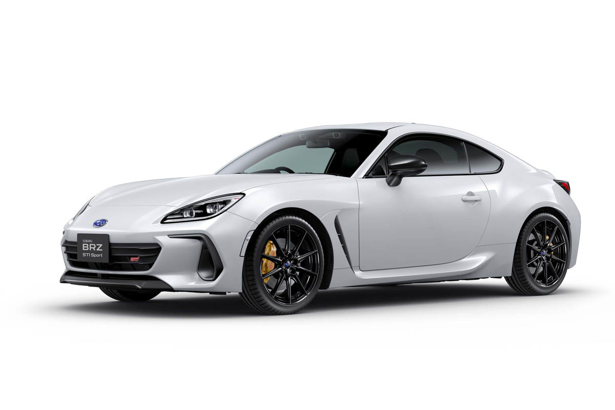 SUBARU BRZ　MT車向けアイサイトの搭載と待望「STI Sport」がラインアップ