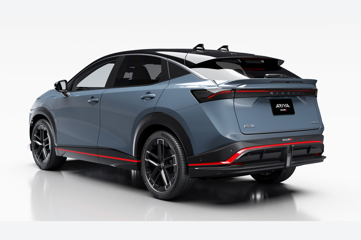 日産 EV NISMOのフラグシップモデル「アリアNISMO」を東京オートサロンで公開