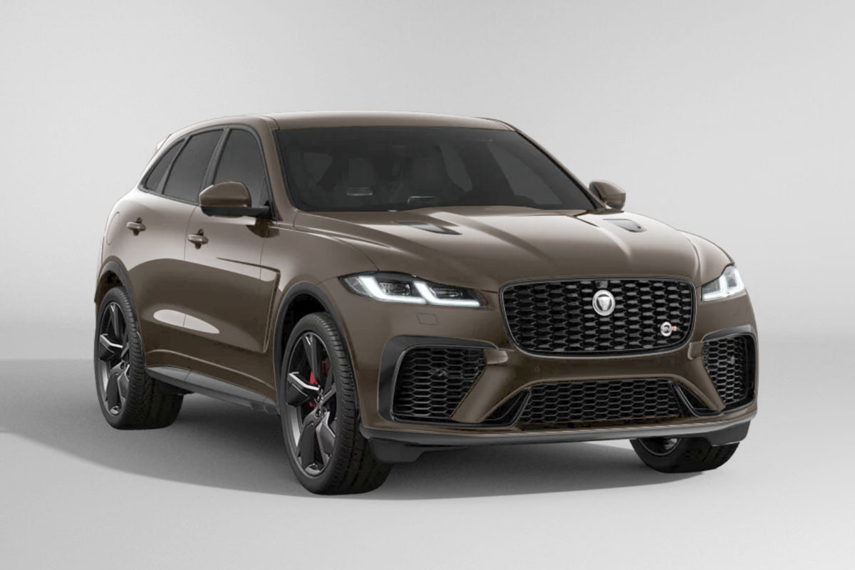 ジャガーF-PACEに日本独自設定の特別仕様車「F-PACE SVR CURATED FOR JAPAN」限定25台を発売